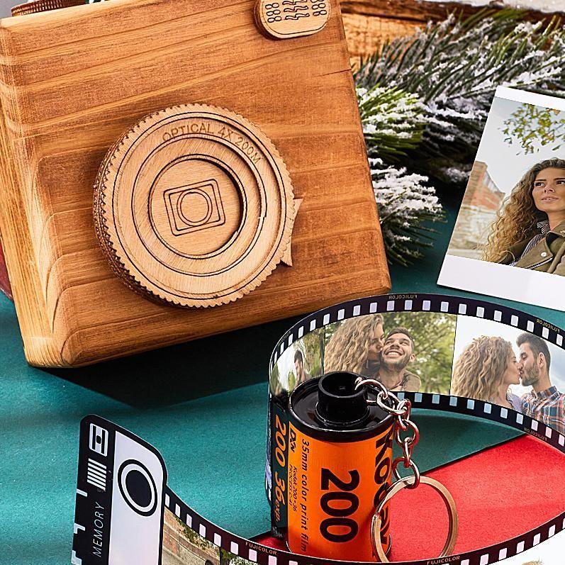 Llavero Personalizado Con Rollo De Cámara Colorido, Regalo Para El Día De La Madre, Regalos Románticos Personalizados -