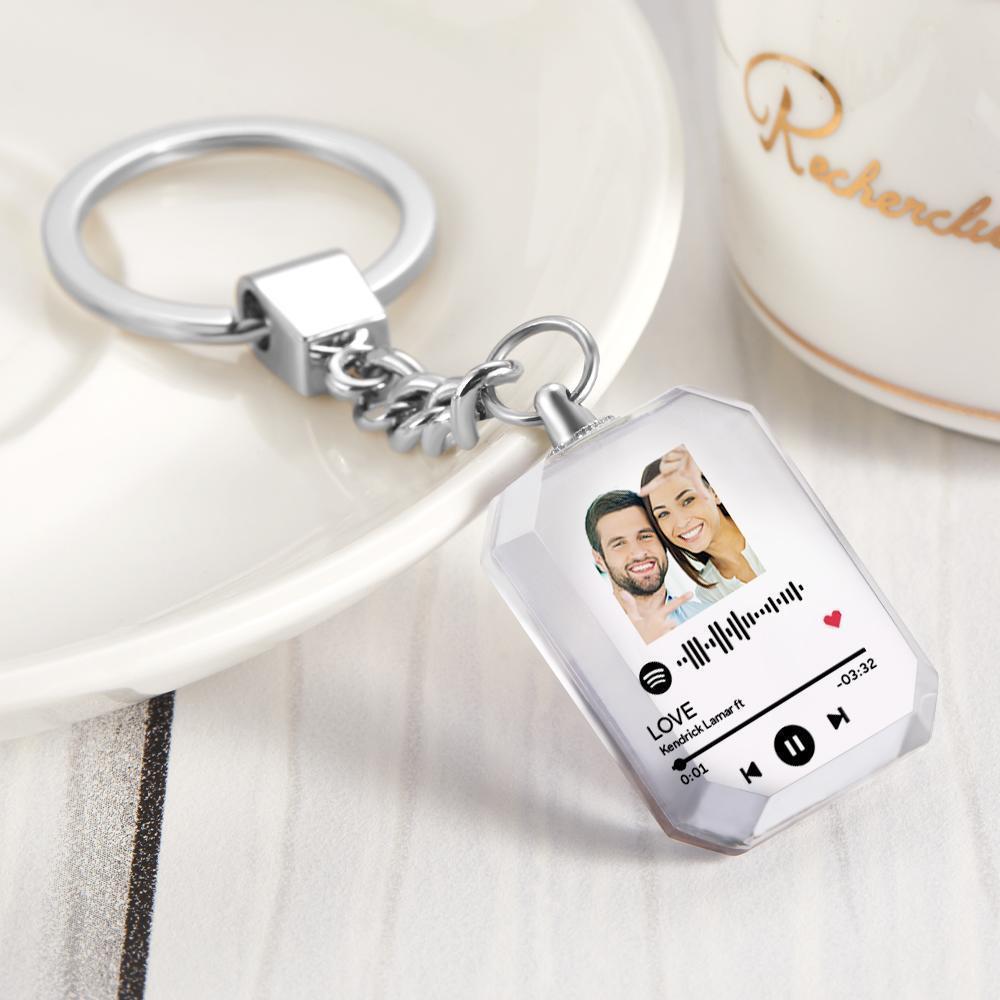 Round Tag Photo Keychain You are a SUPERHERO Gifts for Father -