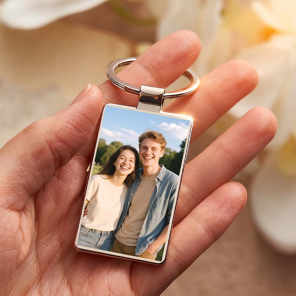 Llavero Personalizado Con Foto, Calendario Personalizado Con Mensaje, Llavero Con Foto Grabada, Aniversario De Boda, Regalo Para Novia, Recuerdo Para Parejas - 