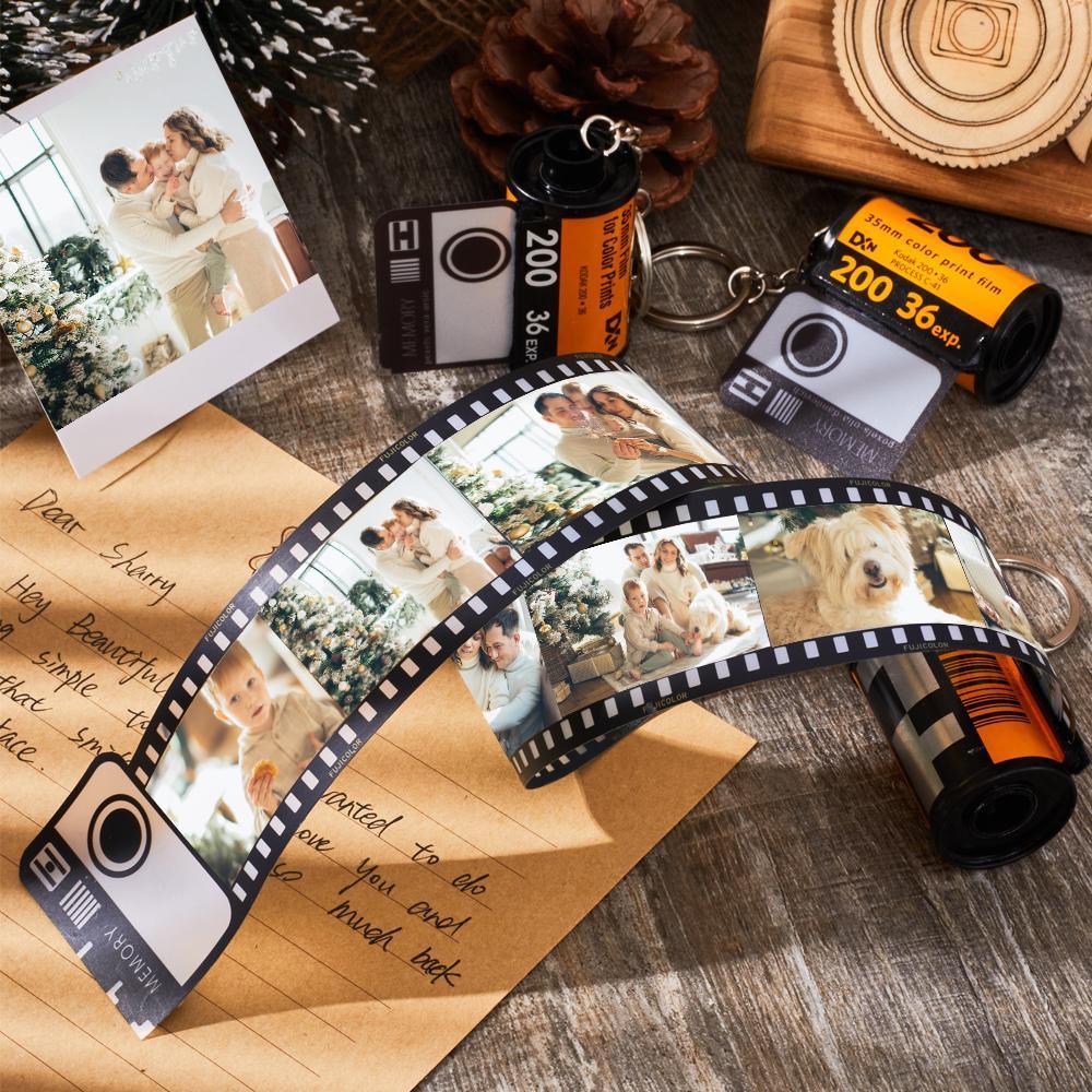 Llavero Personalizado Con Rollo De Cámara Colorido, Regalo Para El Día De La Madre, Regalos Románticos Personalizados -