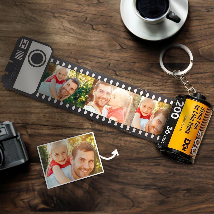 Llavero Personalizado Con Rollo De Cámara Colorido, Regalo Para El Día De La Madre, Regalos Románticos Personalizados -
