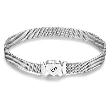 Pulsera De Cadena De Malla Soufeel Estilo Clásico Regalo Único De Navidad