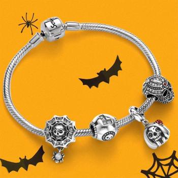 Pulsera Completa Charm Dise?O Único Plata