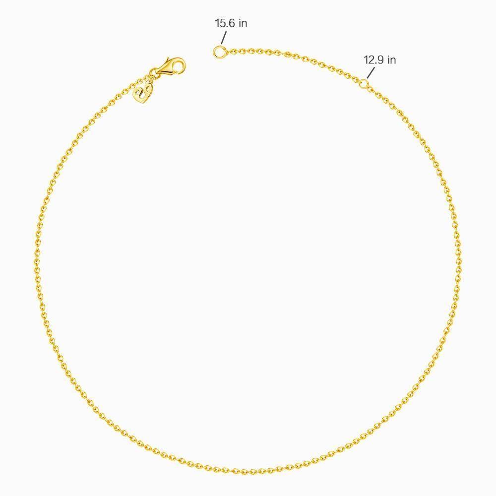 Children's Infinity Name Necklace 14K Gold Plated - yournamencklaceuk