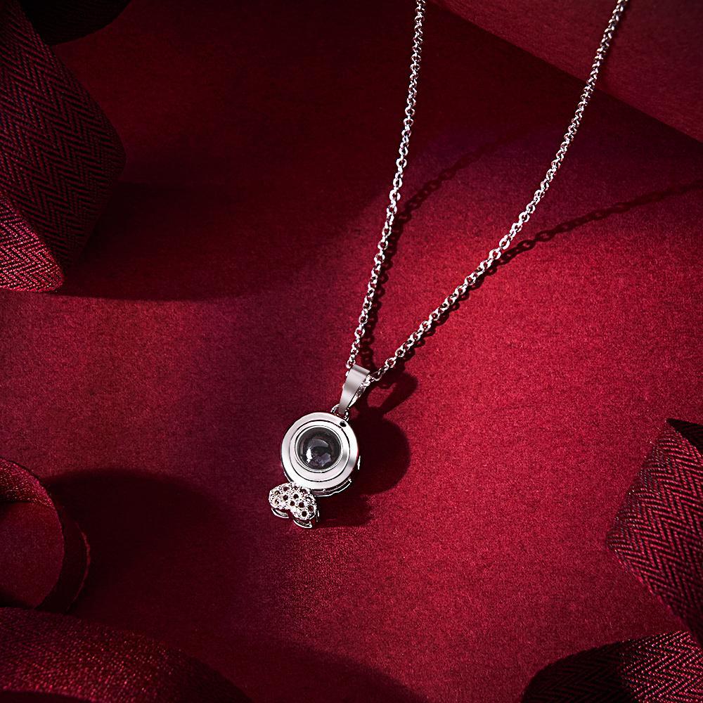 Collar De Proyección De Fotos Personalizado, Regalos Creativos Y Modernos Para Parejas - TuNombrecollar