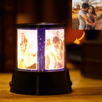 Lámpara Personalizada Con Foto, Noche Personalizada Cinco Fotos