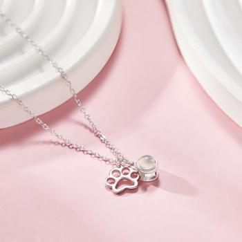 Collar De Proyección De Fotos Personalizado, Collar Con Colgante De Foto De Garra, Regalo Para Mujeres - TuNombrecollar