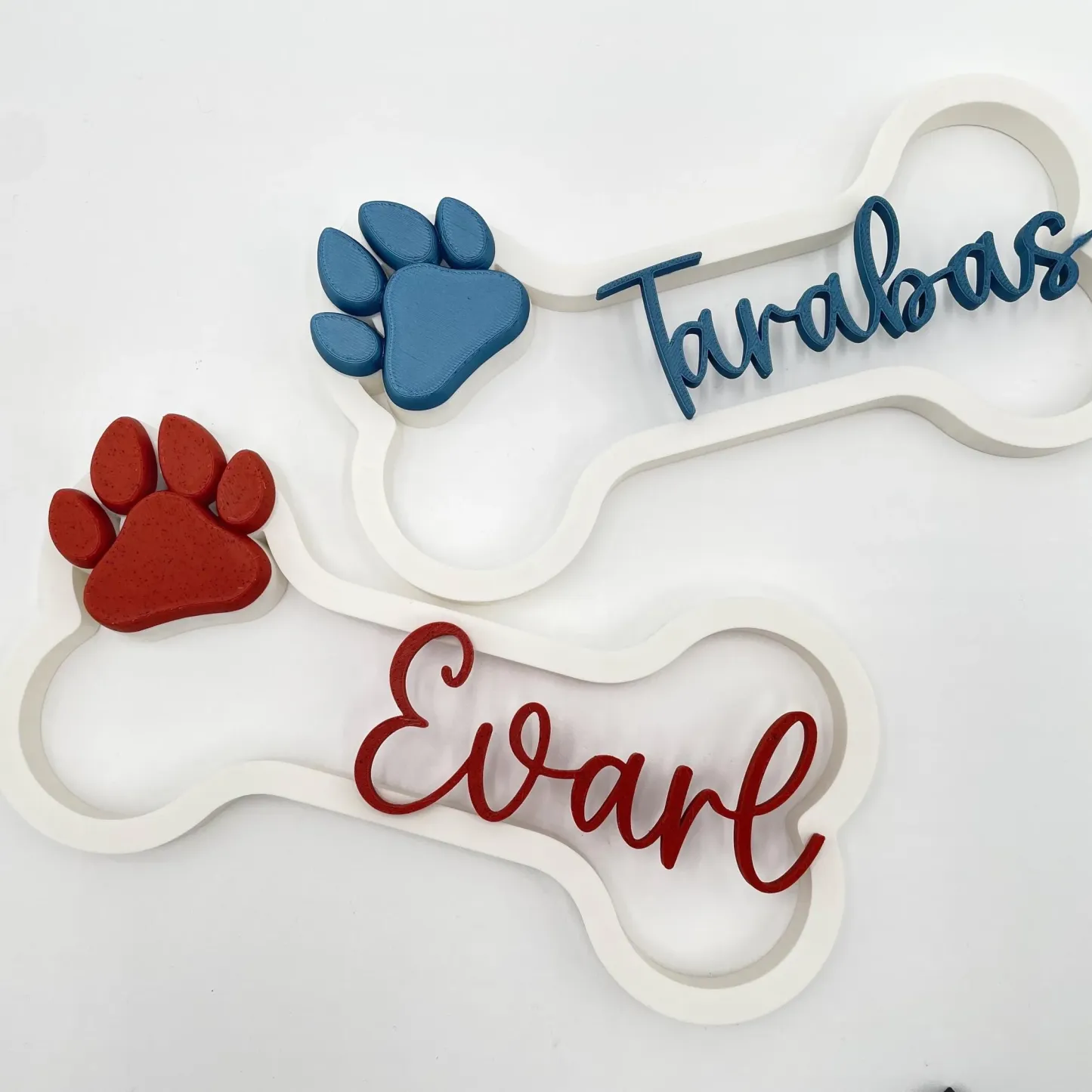 Letrero Personalizado Con Nombre Impreso En 3d Para Mascotas, Placa Con Nombre 3d Personalizada Para Jaulas Y Perreras, Letrero Con Nombre Para Perros Y Gatos Para Casa De Mascotas. - 