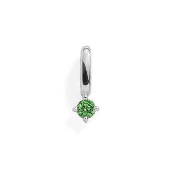 Charm Esmeralda - Plata - TuNombrecollar