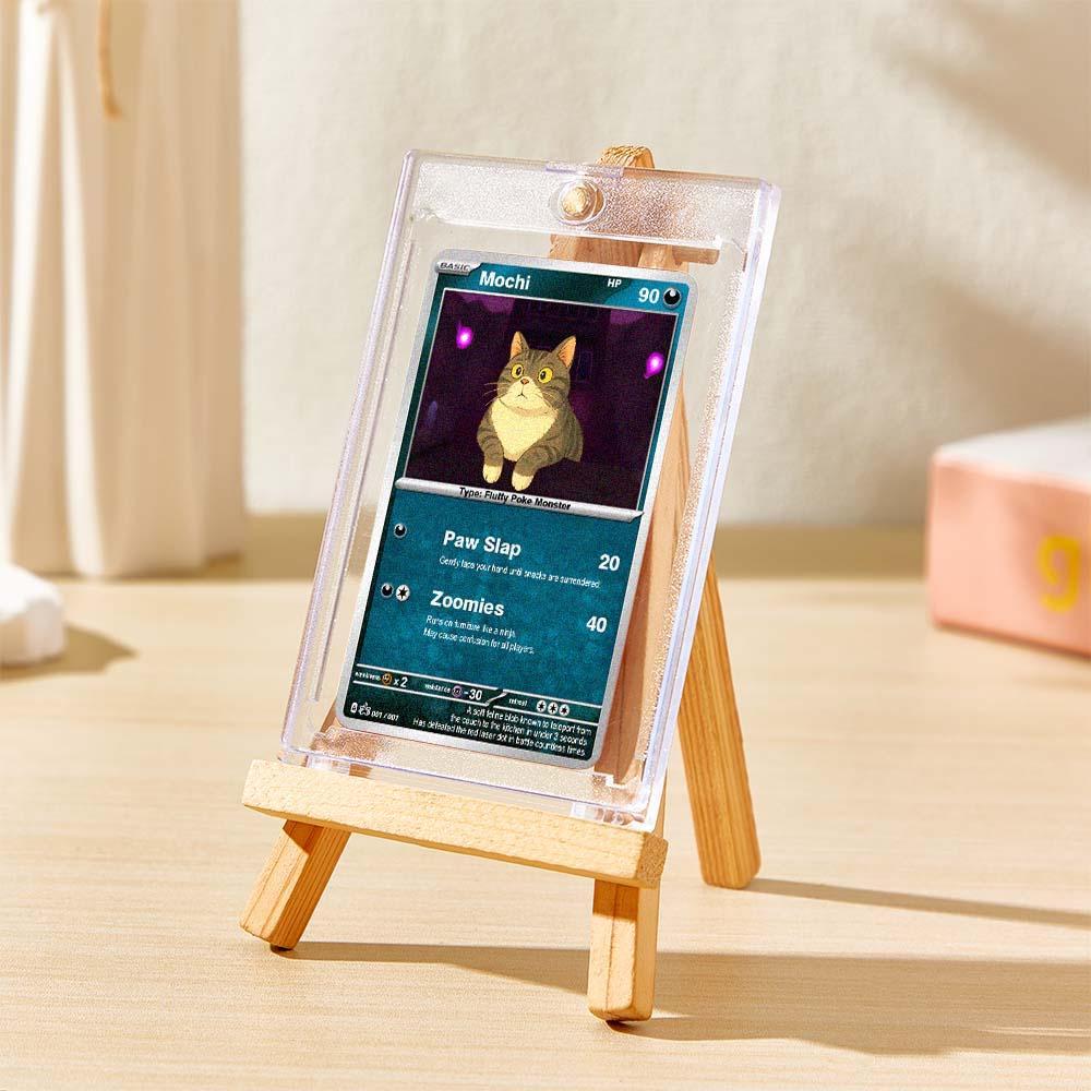 Tarjeta Coleccionable Personalizada Para Niños: Regalo De Dibujos Animados Personalizado A Partir De Una Foto: Un Regalo Divertido Para Niños - 