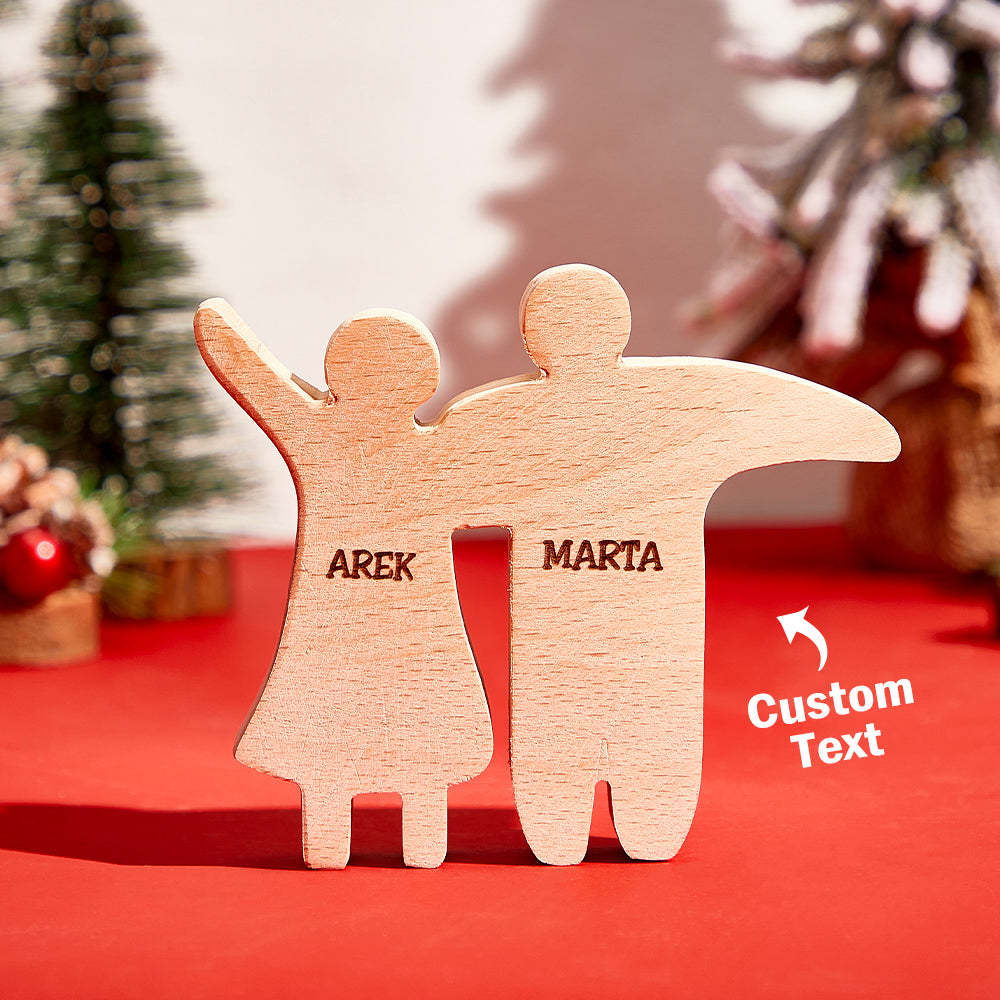 Decorazioni Personalizzate Per Puzzle In Legno Per Famiglie, Regali Con Nome Personalizzato Per Ogni Occasione - tuacollananome