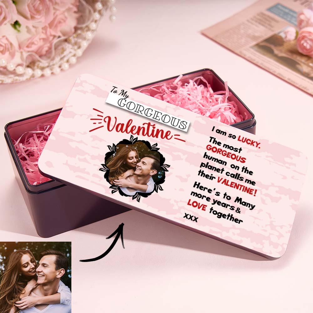 Confezione Regalo Con Foto Personalizzata Per Il Mio Splendido Regalo Di San Valentino
