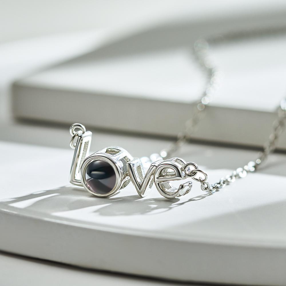 Collana Con Proiezione Personalizzata Regali D'amore Con Foto Personalizzate Per Coppia - tuacollananome