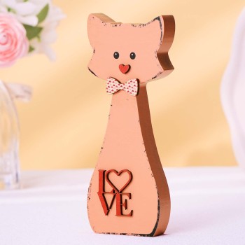 Coppia In Legno Volpe Decorazioni Per La Casa Regalo Di San Valentino Per Coppia - tuacollananome