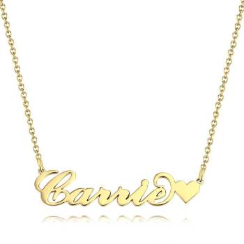 customized name necklace