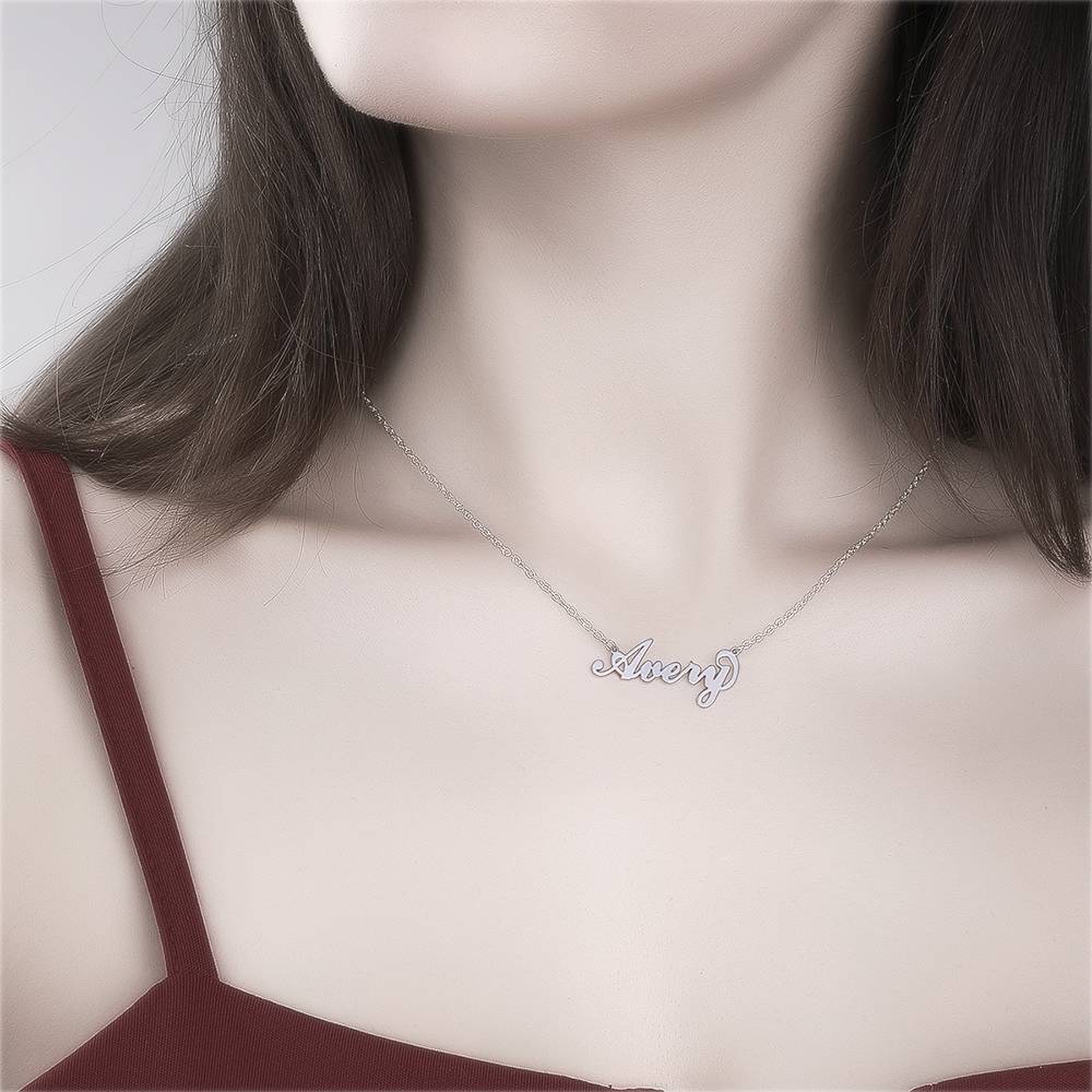 Collana Con Nome In Stile Carrie Copper Per Lei