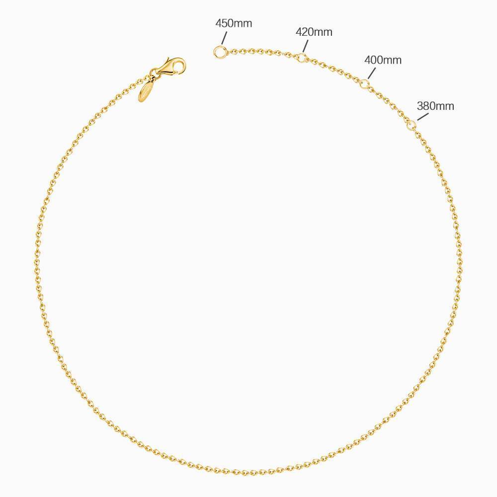 Collana Con Due Nomi A Forma Di Cuore Sovrapposto, Regalo Di Natale Placcato Oro 14k Per Lei - 