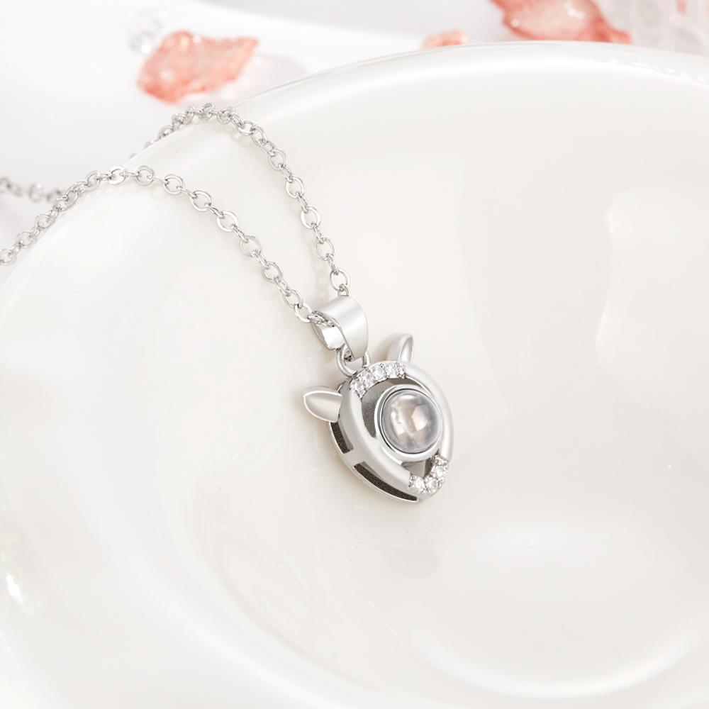 Collana Con Proiezione Personalizzata Foto Personalizzate Regali Unici - tuacollananome