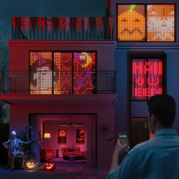 Luci Per Tende A Led Controllate Da App Luci Per Tende Per Sottotitoli Bluetooth Intelligenti Multicolori Rgb