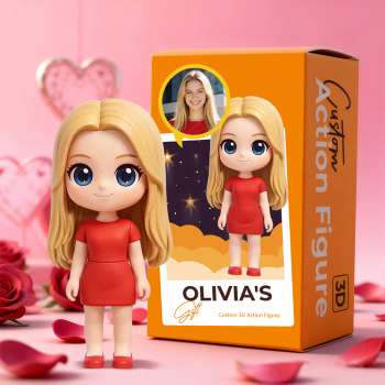 Figurine 3d Personnalisée À Partir D'une Photo, Mini-poupée Artisanale, Cadeau De Noël Pour Les Êtres Chers - votrecollierprenomfr