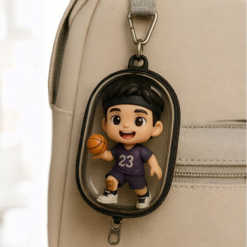 Créez Votre Propre Porte-clés De Sac À Dos 3d Avec Photo, Un Cadeau Adorable Pour La Rentrée Scolaire - votrecollierprenomfr