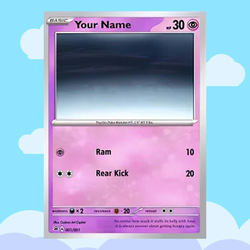 Carte Personnalisée Poke Pour Animaux De Compagnie À Partir D'une Photo - Cadeau De Dessin Animé Personnalisé Pour Les Amoureux Des Chats - Affiche Amusante Style Poke - votrecollierprenomfr