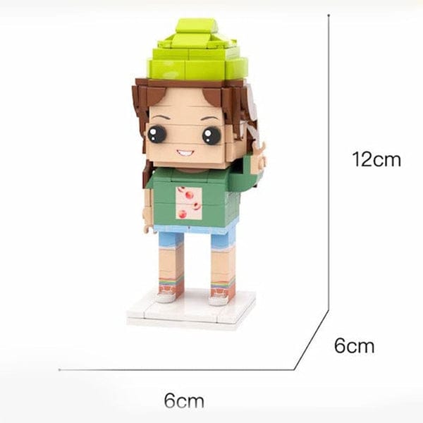 Figurines En Brique Personnalisées Corps Complet Personnalisable 1 Personne Meilleurs Cadeaux Pour La Fête Des Pères
