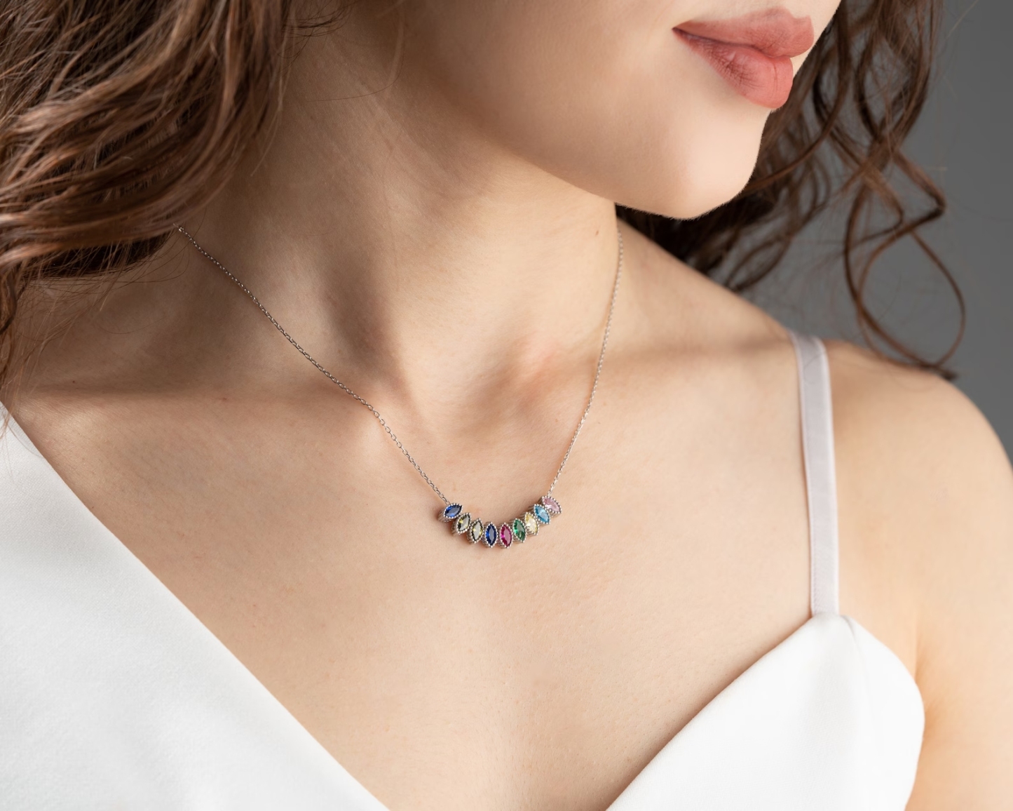 Pendentif Personnalisé Avec Pierre De Naissance Familiale – Plusieurs Formes Disponibles. Pierres Pour Les Mamans Et Les Êtres Chers. - votrecollierprenomfr