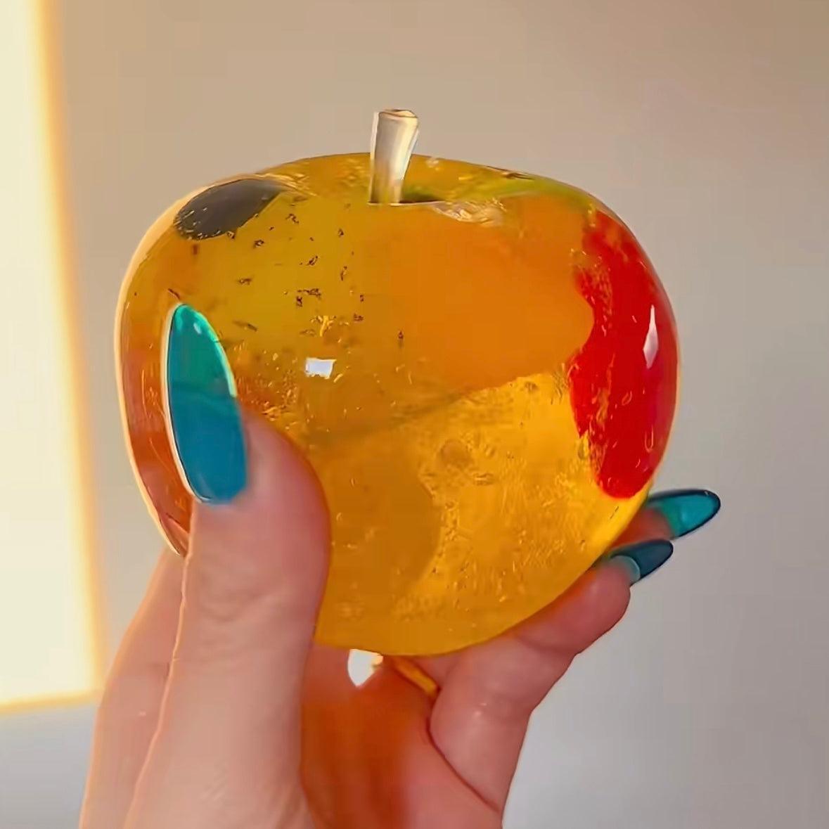 Jouet Spongieux Réaliste De Banane De Gelée De Fruit | Jouet Anti-stress Rempli De Fruits Transparents Pour Enfants Et Adultes - votrecollierprenomfr