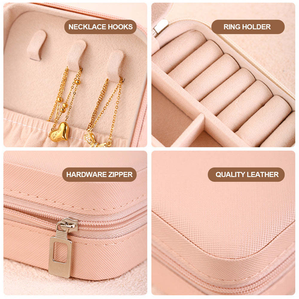 Boîte À Bijoux Personnalisée, Organisateur De Bijoux Personnalisé, Cadeau De Rangement Pour Maman - votrecollierprenomfr