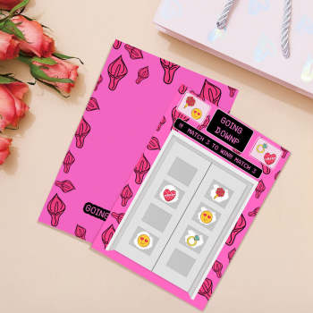 Descendre Carte À Gratter Saint Valentin Surprise Drôle Carte À Gratter - votrecollierprenomfr