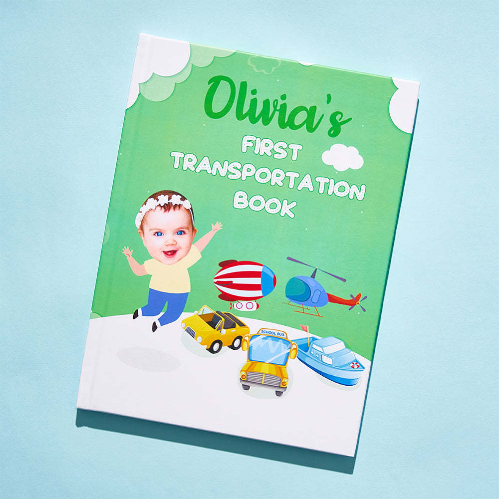Livre De Première Occupation De Bébé Cadeaux Personnalisés Avec Nom Et Visage Pour Bébé - votrecollierprenomfr
