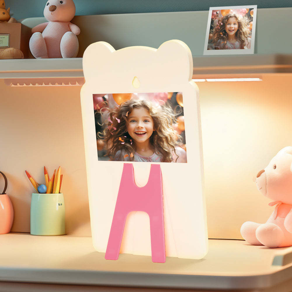 Texte Et Photo Personnalisés Tableau De Routine Quotidienne Du Lapin Cadeaux Pour Les Enfants - votrecollierprenomfr