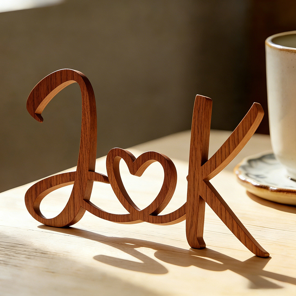 Panneau En Bois Personnalisé Avec Initiales De Couple, Style Rustique, Nom De Famille, Cadeau D'anniversaire.