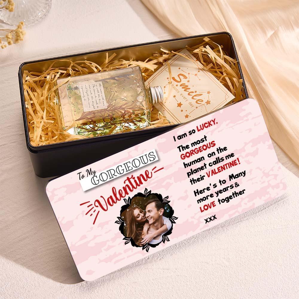Coffret Cadeau Photo Personnalisé Pour Mon Magnifique Cadeau De Saint-valentin - votrecollierprenomfr