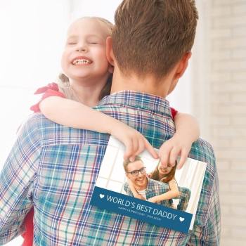 Custom greeting card  Father's day greeting cards for father 