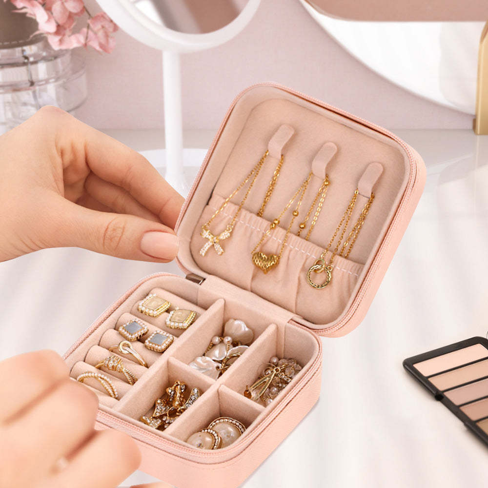Boîte À Bijoux Personnalisée, Organisateur De Bijoux Personnalisé, Cadeau De Rangement Pour Maman - votrecollierprenomfr