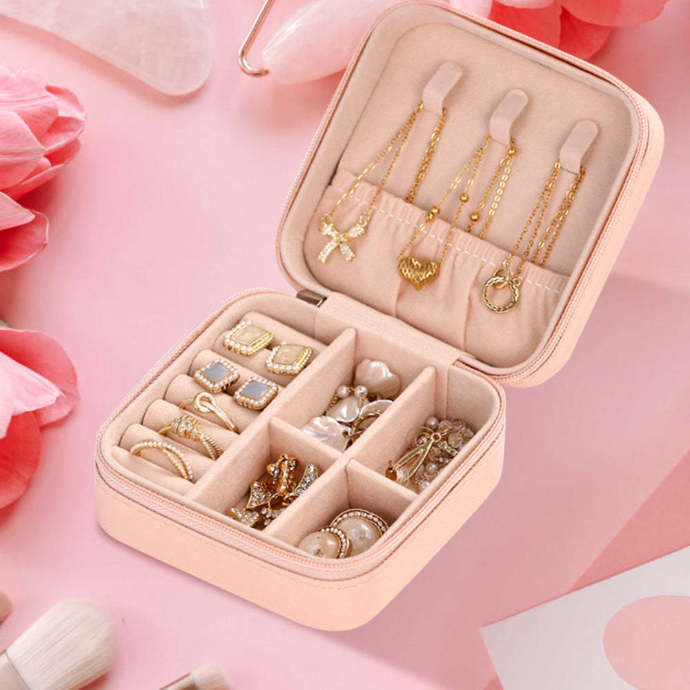Boîte À Bijoux Personnalisée, Organisateur De Bijoux Personnalisé, Cadeau De Rangement Pour Maman - votrecollierprenomfr