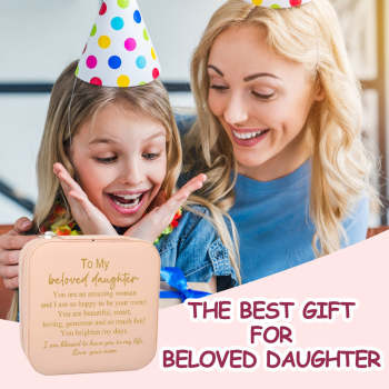 Boîte À Bijoux Personnalisée, Organisateur De Bijoux Personnalisé, Cadeau De Rangement Pour Fille - votrecollierprenomfr
