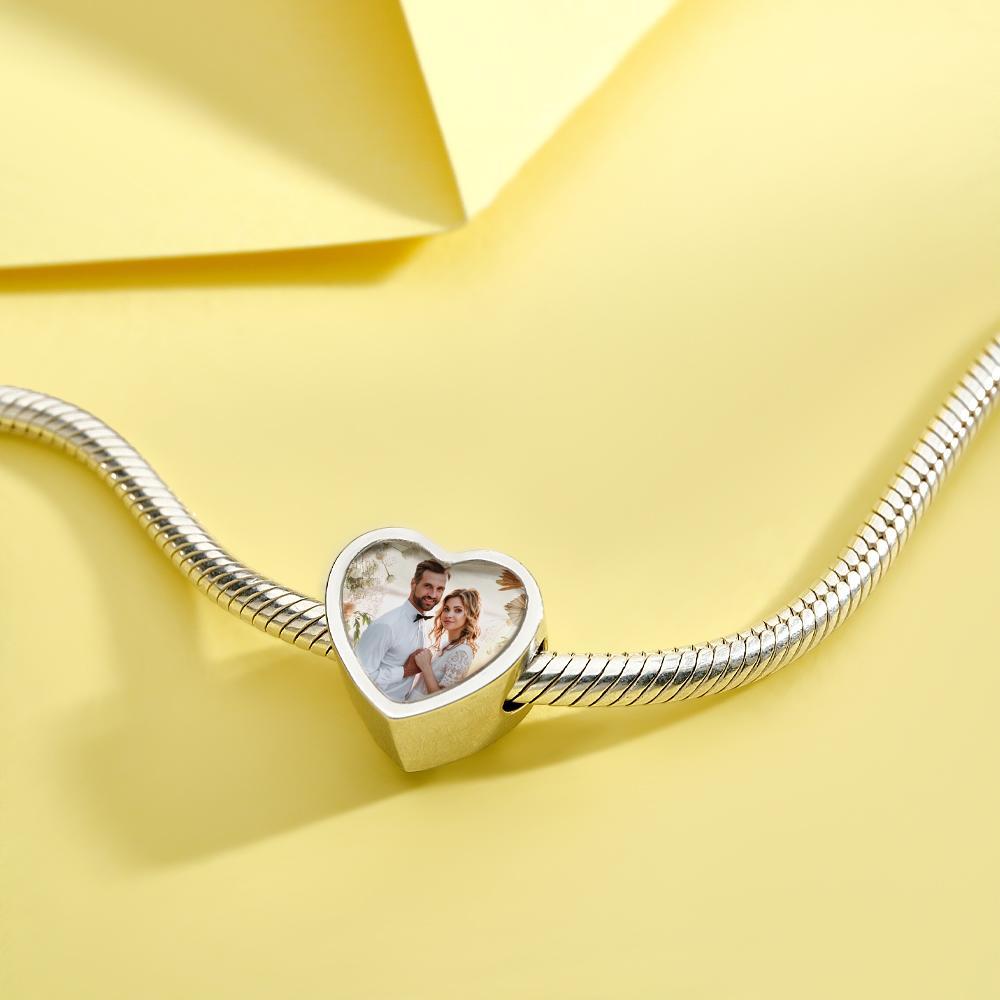 Breloque Fleur De Naissance À Graver, Joli Coeur, Cadeau D'anniversaire - votrecollierprenomfr