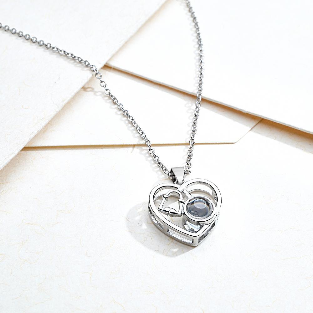 Collier De Projection Personnalisé, Cadeau De Stéthoscope En Forme De Cœur D'amour Pour Médecin - votrecollierprenomfr