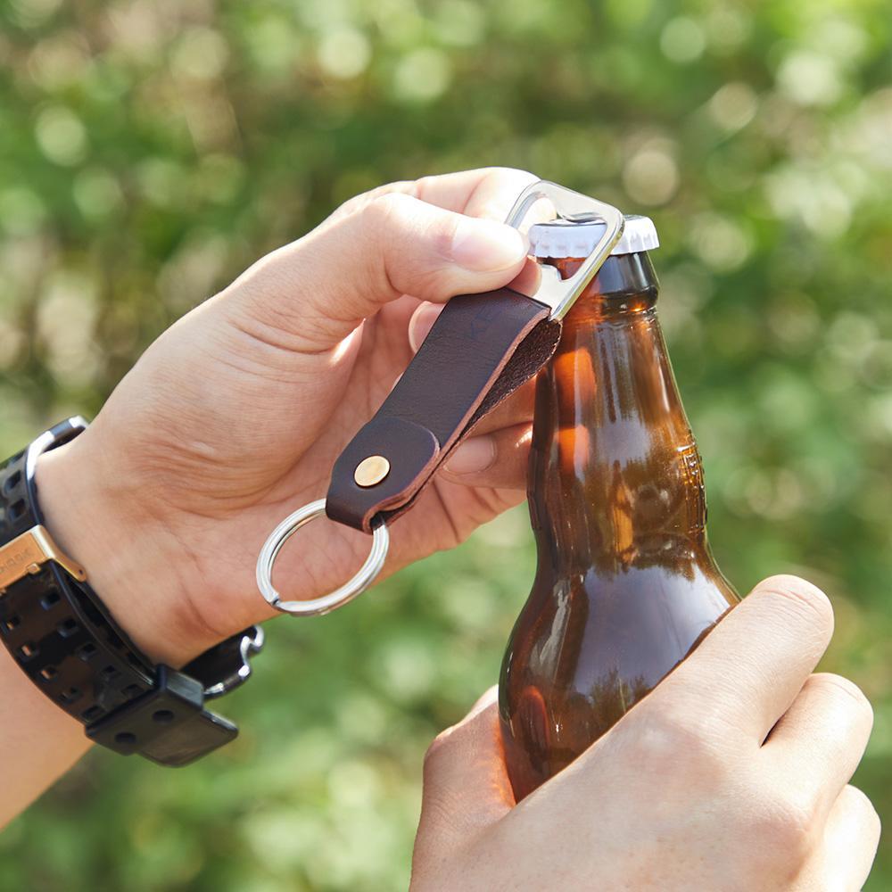 Ouvre-bouteille Gravé Personnalisé Porte-clés Bière Porte-clés Cadeaux Pour Papa - votrecollierprenomfr
