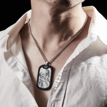 Collier Photo Date Personnalisé Pendentif Calendrier Personnalisé Pour Lui Cadeaux D'anniversaire - votrecollierprenomfr