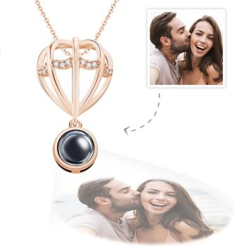 Collier De Projection De Photo Personnalisé Collier Pendentif Ballon Cadeau Pour Les Femmes - votrecollierprenomfr