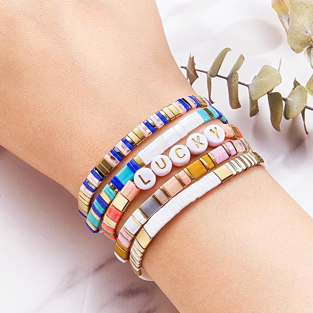 Bracelet De Perles Tila, Vintage, Mode, Porte-bonheur, Cadeau Pour Femmes - votrecollierprenomfr
