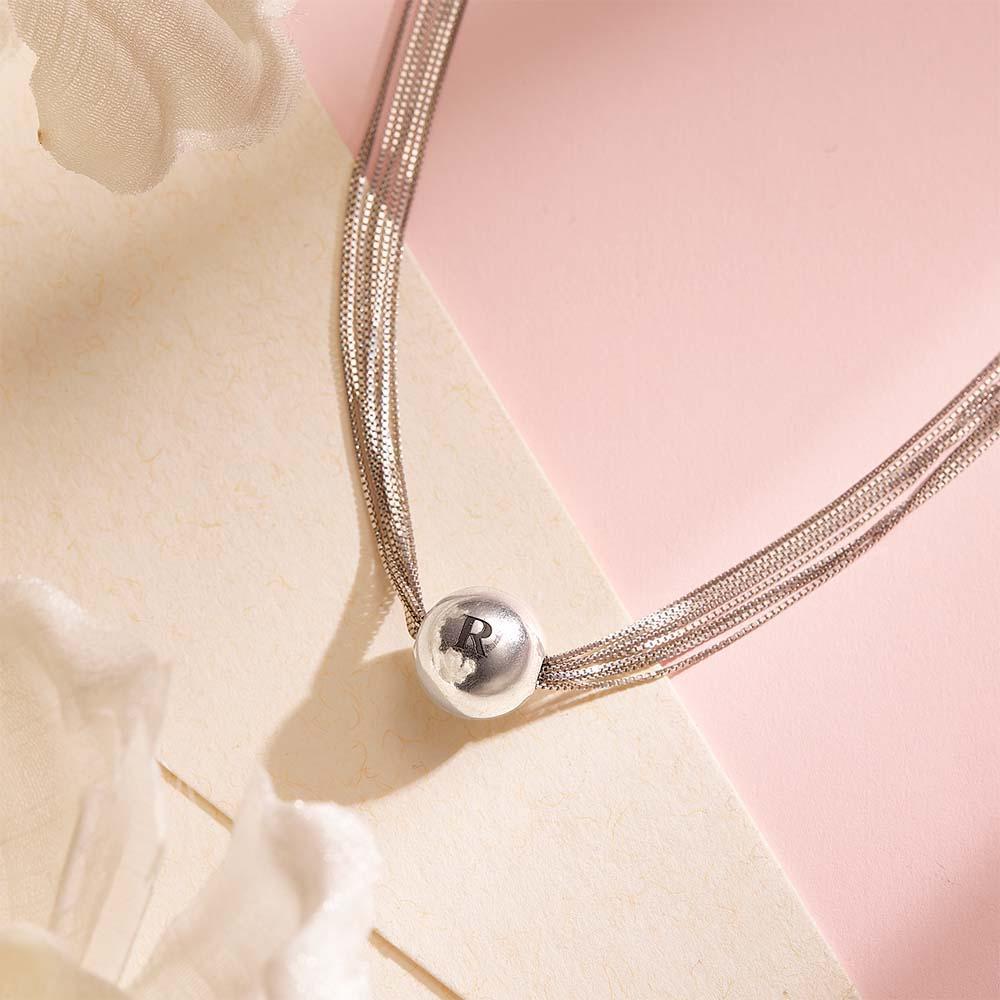 Collier Gravé Personnalisé, Chaîne Unique, Cadeau Créatif - votrecollierprenomfr