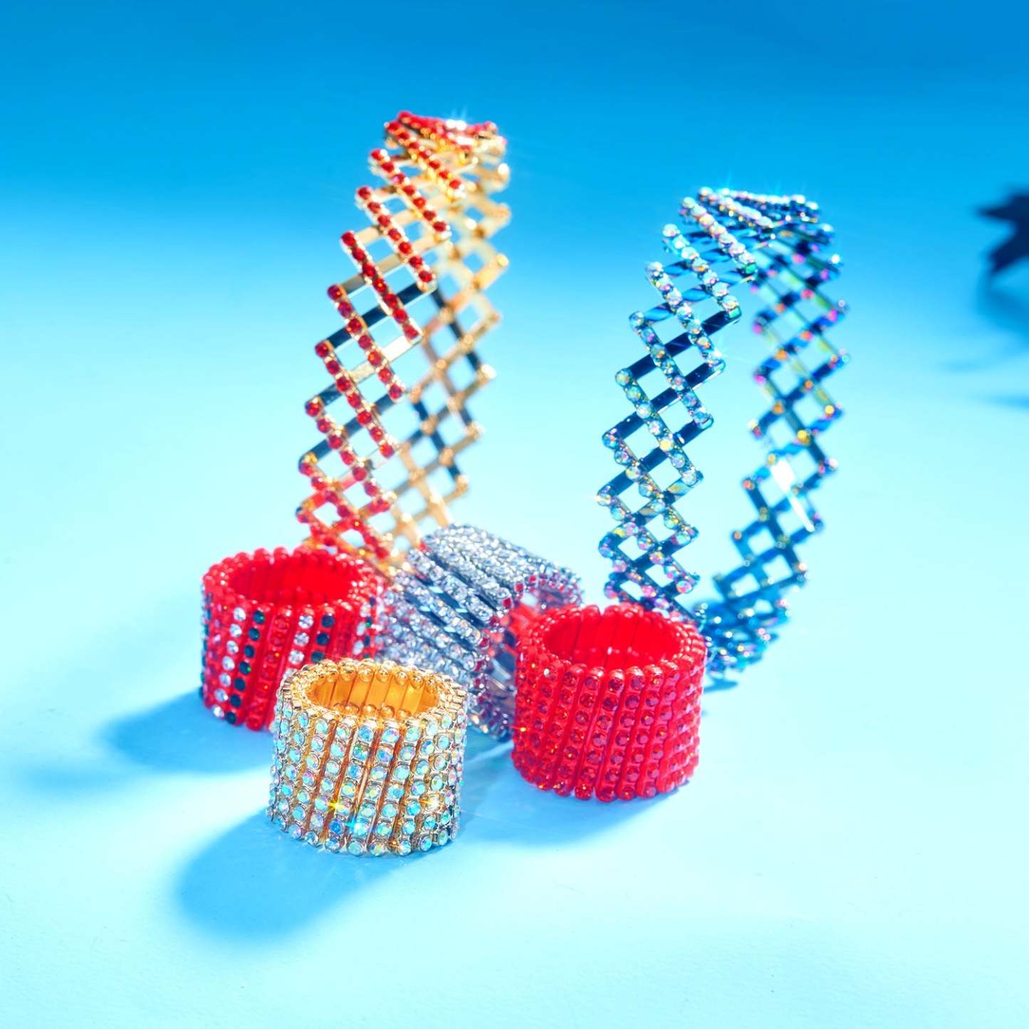 Bracelet À Anneau Rétractable Magique 2 En 1, Multicolore, Déformable, À La Mode, Taille Réglable - votrecollierprenomfr