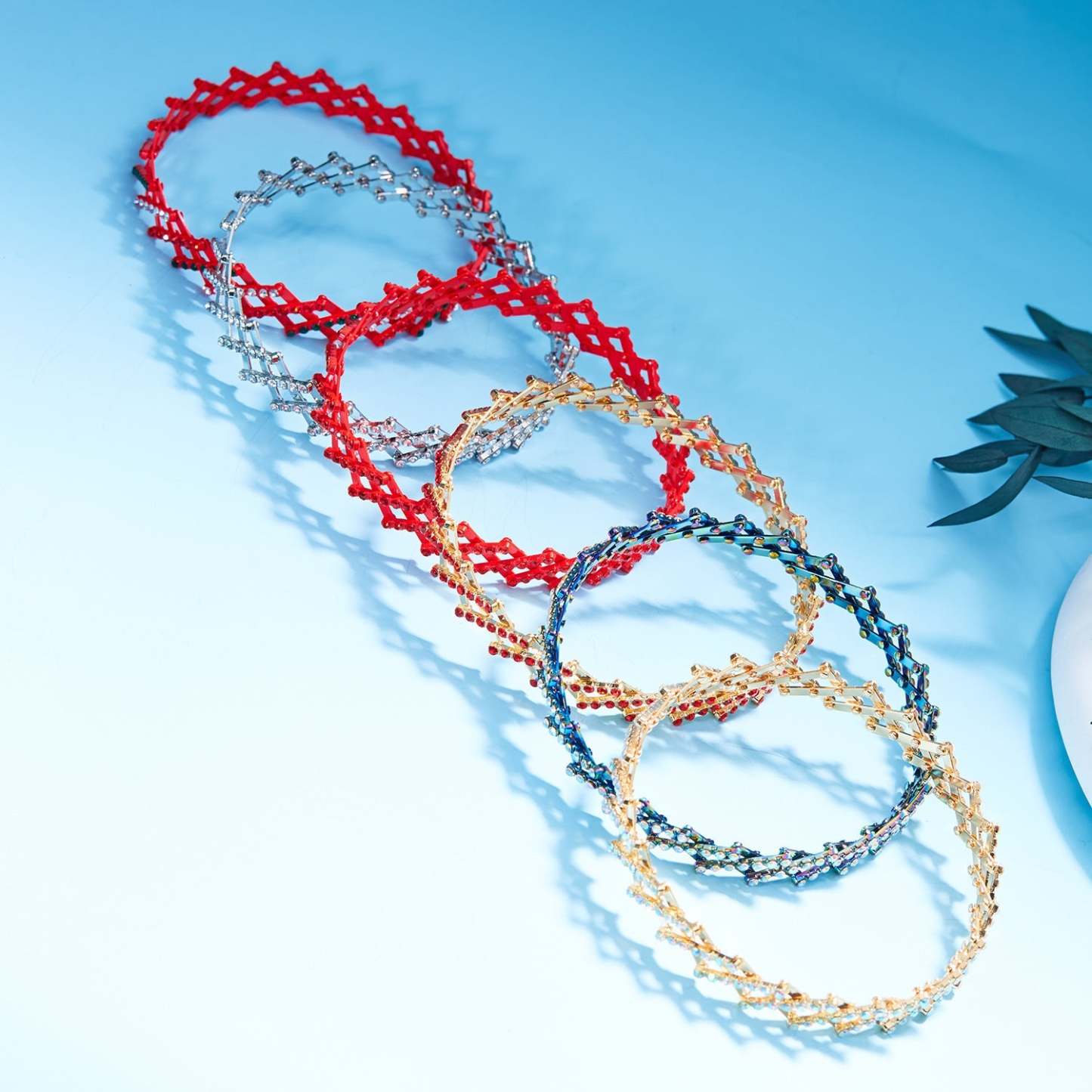 Bracelet À Anneau Rétractable Magique 2 En 1, Multicolore, Déformable, À La Mode, Taille Réglable - votrecollierprenomfr