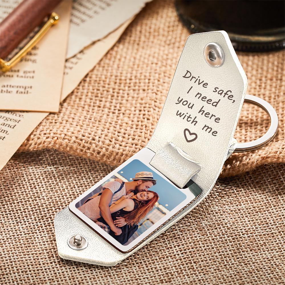 Porte-clés Drive Safe, Cadeaux Pour Amoureux, Calendrier, Cadeaux Photo - votrecollierprenomfr