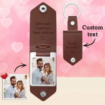 Porte-clés En Cuir Personnalisé, Cadeaux De Couple, Gravure Personnalisée, Cadeau D'anniversaire Pour Couple - votrecollierprenomfr